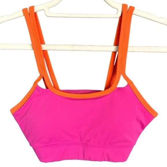 Sincerely Jules Active Cutout Strappy Sports Bra - Picture 1 of 8